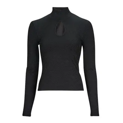 Guess LS CLIO TOP women's in Black