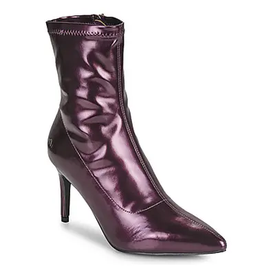 Moony Mood NEW03 women's Low Ankle Boots in Purple