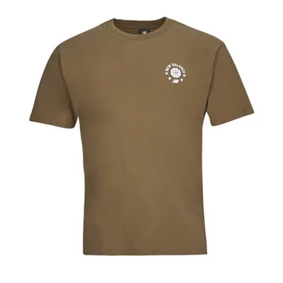 New Balance MT33582-DHE men's T shirt in Brown