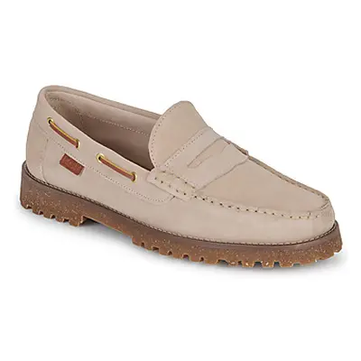 Casual Attitude BELANA men's Boat Shoes in Beige