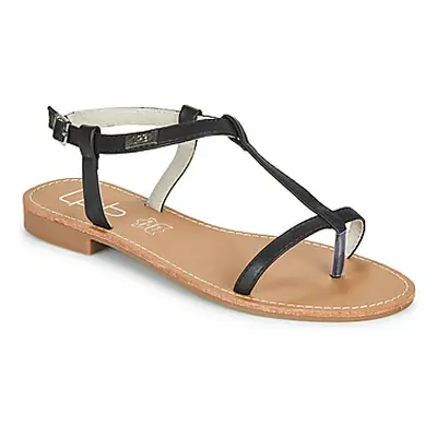 Les Petites Bombes BULLE women's Sandals in Black