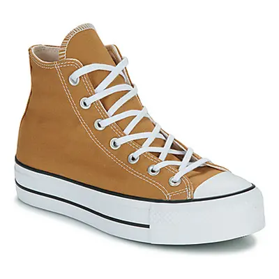 Converse CHUCK TAYLOR ALL STAR LIFT women's Shoes (High-top Trainers) in Beige