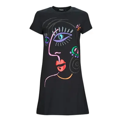 Desigual VEST_MALUA women's Dress in Black