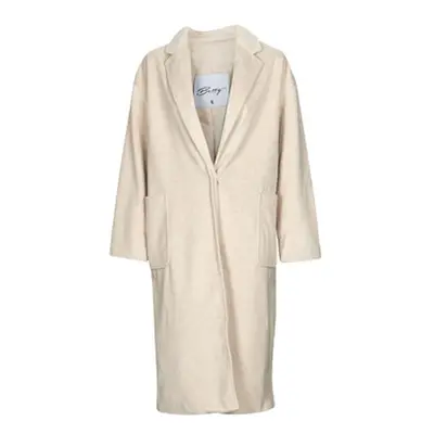 Betty London MANFRINE women's Coat in Beige