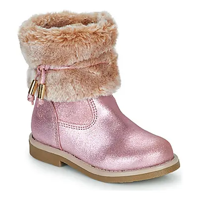 Citrouille et Compagnie PAKRETTE girls's Children's Mid Boots in Pink