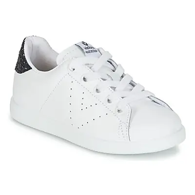 Victoria DEPORTIVO BASKET PIEL KID girls's Children's Shoes (Trainers) in White