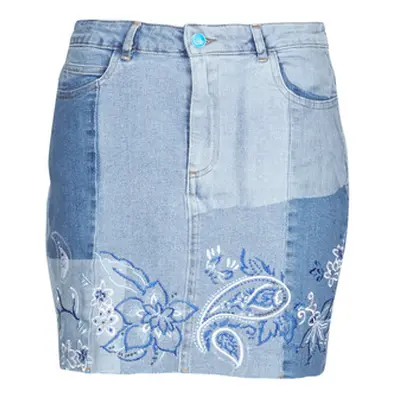 Desigual BE BLUE women's Skirt in Blue