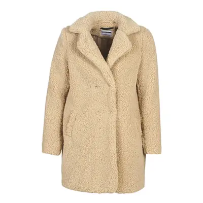 Noisy May NMGABI women's Coat in Beige