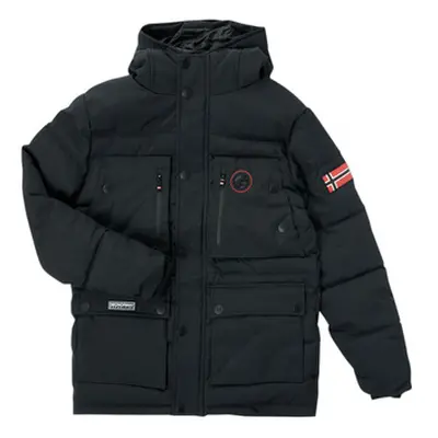 Geographical Norway ALBERT boys's Children's Parka in Black