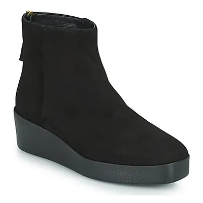 Unisa FIDO women's Low Ankle Boots in Black