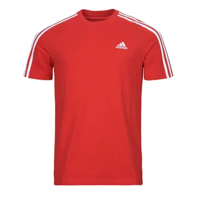 Adidas M 3S SJ T men's T shirt in Red