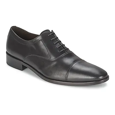 So Size INDIANA men's Smart / Formal Shoes in Black