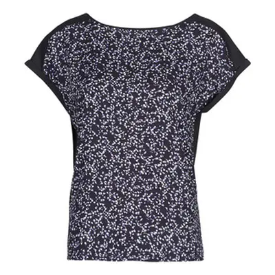 Esprit MODAL PRINT women's T shirt in Blue