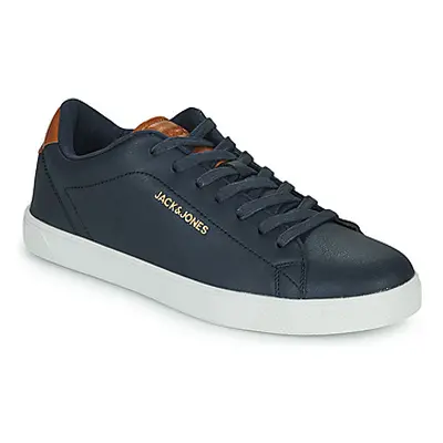 Jack & Jones JFWBOSS PU SNEAKER men's Shoes (Trainers) in Blue