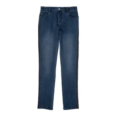 Ikks XR29062 girls's Children's Skinny Jeans in Blue