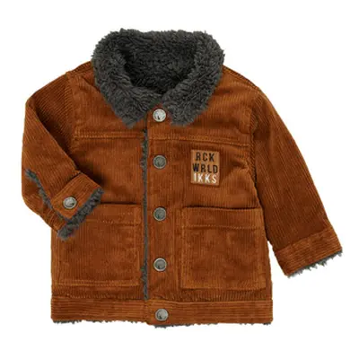 Ikks XR40051 boys's Children's jacket in Brown