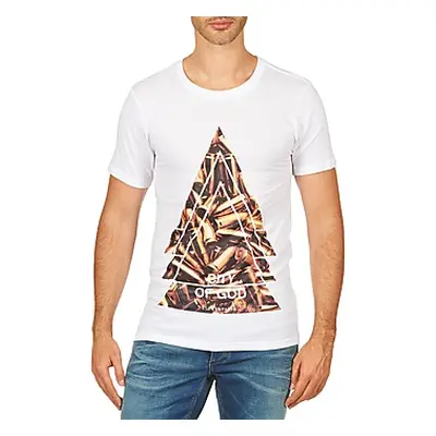 Eleven Paris CITYGOD M MEN men's T shirt in White