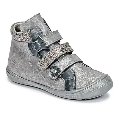 Citrouille et Compagnie FALIE girls's Children's Shoes (High-top Trainers) in Silver