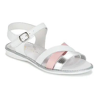 Citrouille et Compagnie IZOEGL girls's Children's Sandals in White