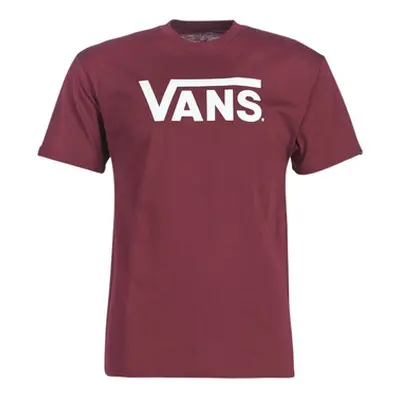 Vans VANS CLASSIC men's T shirt in Red