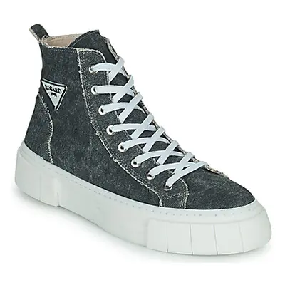 Regard NANCY V2 TOILE GRIGIO women's Shoes (High-top Trainers) in Grey