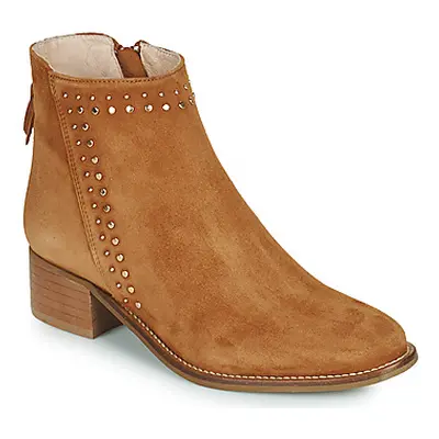 Myma 5346MY women's Low Ankle Boots in Brown