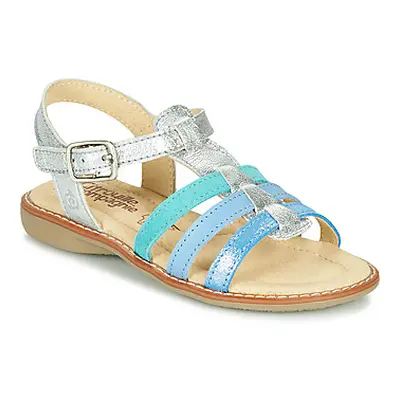 Citrouille et Compagnie GROUFLA girls's Children's Sandals in Silver