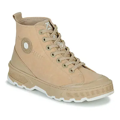 Kickers KICK WAY women's Shoes (High-top Trainers) in Beige