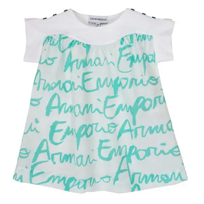 Emporio Armani Anas girls's Children's T shirt in White