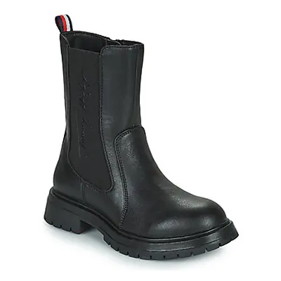 Tommy Hilfiger T3A5-32378-1355999 girls's Children's Mid Boots in Black