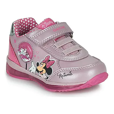 Geox B TODO GIRL A girls's Children's Shoes (Trainers) in Pink