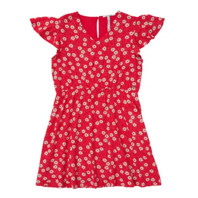 Pepe jeans LIMA girls's Children's dress in Red