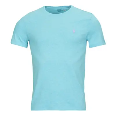 Polo Ralph Lauren T-SHIRT AJUSTE EN COTON men's T shirt in Blue