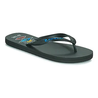 Rip Curl ICONS OPEN TOE men's Flip flops / Sandals (Shoes) in Black