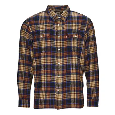 Levis JACKSON WORKER men's Long sleeved Shirt in Multicolour