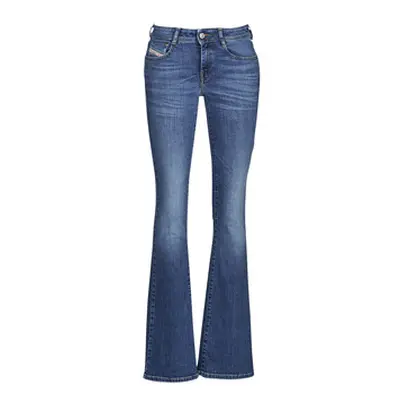 Diesel 1969 D-EBBEY women's Bootcut Jeans in Blue