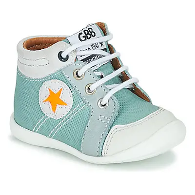 GBB GASTON boys's Children's Shoes (High-top Trainers) in Green