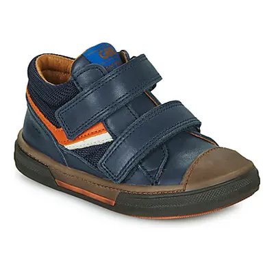 GBB VICTORIC boys's Children's Shoes (High-top Trainers) in Blue