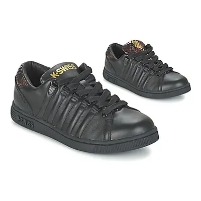 K-Swiss LOZAN TONGUE TWISTER women's Shoes (Trainers) in Black