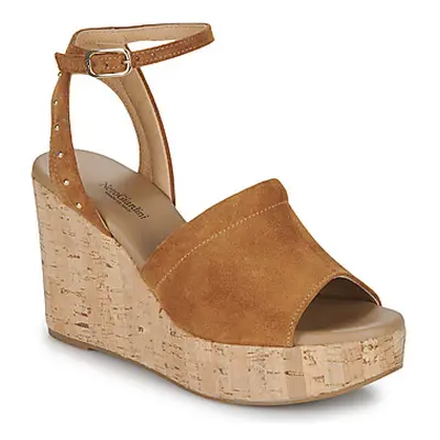 NeroGiardini E307663D-326 women's Sandals in Brown