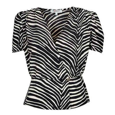 Morgan OZEBRA women's Blouse in Black