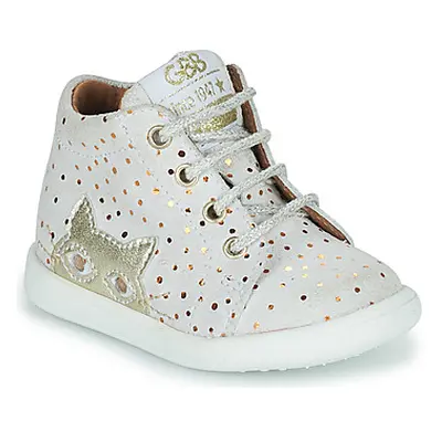 GBB MAIA girls's Children's Shoes (High-top Trainers) in White