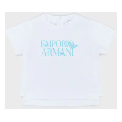 Emporio Armani Arthus boys's Children's T shirt in White