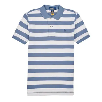 Polo Ralph Lauren SSKC M1-KNIT SHIRTS-POLO SHIRT boys's Children's polo shirt in White