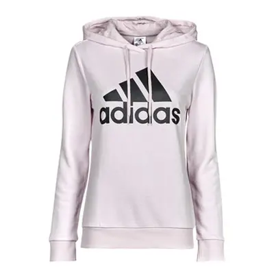 Adidas BL FT HOODED SWEAT women's Sweatshirt in Pink