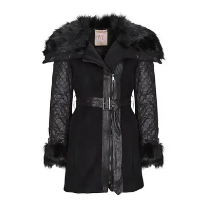 Moony Mood LIVIA women's Coat in Black