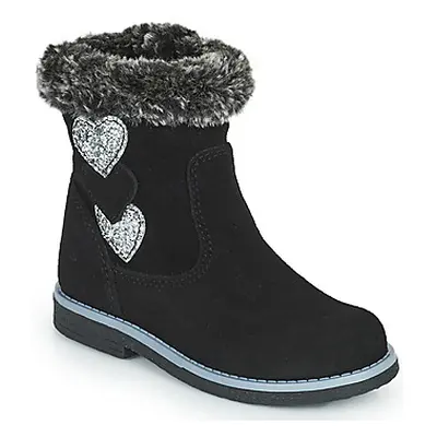 Citrouille et Compagnie PARAVA girls's Children's High Boots in Black