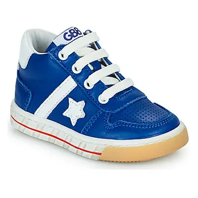 GBB XAVI boys's Children's Shoes (High-top Trainers) in Blue