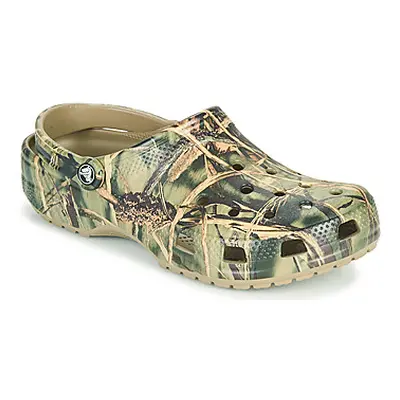 Crocs CLASSIC REALTREE men's Clogs (Shoes) in Kaki