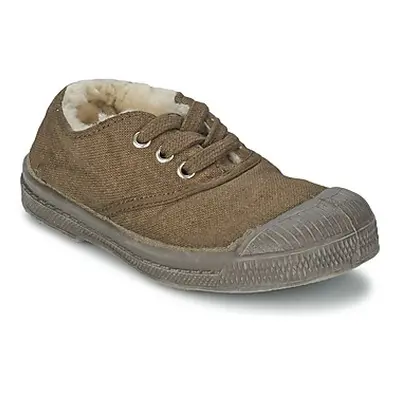 Bensimon TENNIS FOURREES boys's Children's Shoes (Trainers) in Brown